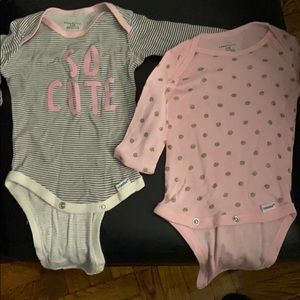 NB Babygirl Onesies